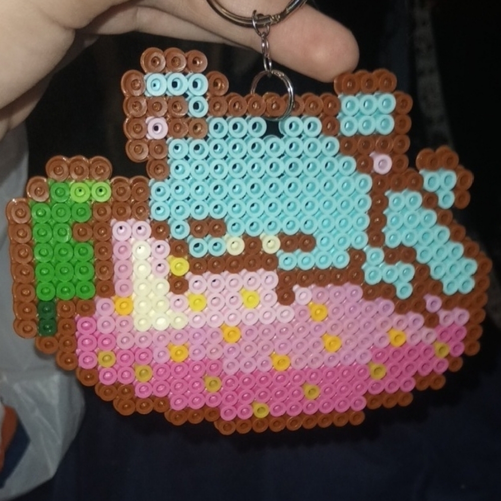 Colorful Bear Keychain